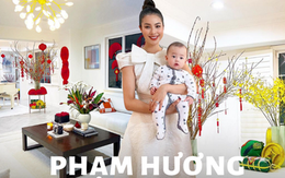 10 điểm cho Phạm Hương: Ở đất Mỹ xa xôi vẫn tậu đủ 5 loại hoa 'kinh điển' Tết Việt, khéo tay decor siêu biệt thự đẹp lung linh