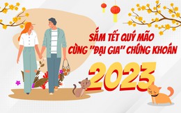 Sắm Tết Quý Mão 2023 cùng "đại gia" chứng khoán