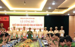 Hà Nội: Công bố quyết định bổ nhiệm chức danh tố tụng cho 332 lãnh đạo công an cấp xã