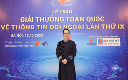 Đạo diễn Hoàng Công Cường tự hào khi "Bước chân di sản'' đoạt giải thưởng toàn quốc về thông tin đối ngoại