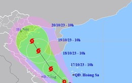 Vùng áp thấp mạnh lên thành áp thấp nhiệt đới, có thể mạnh thành bão