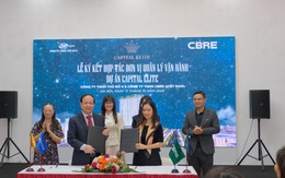 Capital Elite chính thức lựa chọn CBRE làm đơn vị quản lý vận hành