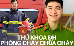 Thủ khoa trường Phòng cháy Chữa cháy được UBND Hà Nội vinh danh: Thăng hàm sớm 1 năm, tâm sự điều sợ nhất khi làm nghề