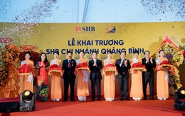 Tăng cường phát triển mạng lưới, SHB khai trương chi nhánh tại Quảng Bình