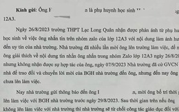 Vụ bố phản ánh, con bị "từ chối giáo dục": Trường nói chỉ “doạ” để phụ huynh lên làm việc