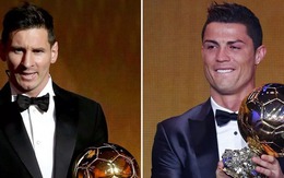 Những cầu thủ được đề cử Quả bóng vàng nhiều nhất lịch sử: Messi xếp sau Ronaldo
