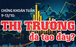 Chứng khoán tuần 9 đến 13-10: Thị trường đã tạo “đáy”?