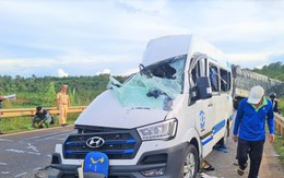Vụ ô tô tải đấu đầu xe khách: Nghẹt thở vì tiếng kêu cứu thất thanh
