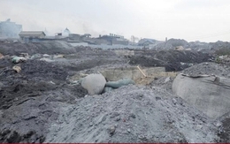 Cận cảnh ô nhiễm tại cụm công nghiệp '3 không' ở Bắc Ninh
