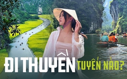 Chưa đến mùa Xuân nhưng khách đổ xô về Tràng An (Ninh Bình), vậy mùa này nên đi tuyến nào để ngắm trọn cảnh sắc?