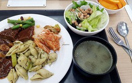 "Soi" cơm canteen trường ĐH số 1 Hàn Quốc: Cực ngon và đầy đặn, có suất chỉ 19 nghìn đồng!