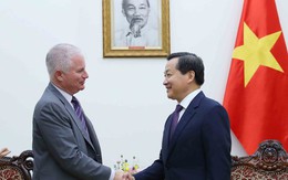 Phó Thủ tướng Lê Minh Khái tiếp Giám đốc điều hành Công ty Warburg Pincus, Hoa Kỳ