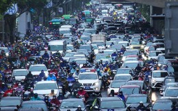 Hà Nội: Mưa rét kèm tắc đường trong ngày đầu tuần