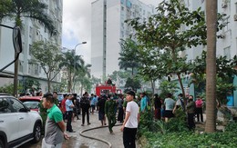 Cháy chung cư 12 tầng ở Đà Nẵng hàng trăm người dân hoảng loạn