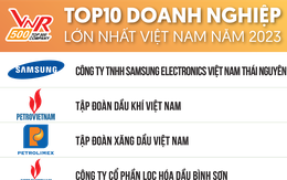 Hai “ông lớn” ngân hàng lọt Top 10 doanh nghiệp lớn nhất Việt Nam năm 2023