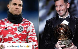 Những lần Ronaldo công khai kèn cựa Messi: Tự nhận giỏi hơn, tuyên bố giải nghệ nếu đối thủ giành Quả bóng vàng