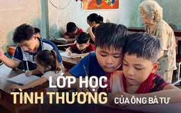 Ông bà giáo già chống gậy đến lớp, gieo chữ cho những trẻ nghèo ở TP.HCM: "Nhiều đứa đáng thương lắm con..."