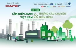 Sáng nay 22/11 diễn ra Hội thảo "Tầm nhìn Xanh Việt Nam và những câu chuyện điển hình"