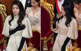 Đệ nhất Phu nhân Hàn Quốc diện trang phục lộng lẫy trong tiệc tối với Thị trưởng London, "gây bão" với thần thái cuốn hút