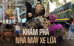Nhà máy xe lửa trăm tuổi ở Hà Nội đang cực hot khi trở thành "bảo tàng" nghệ thuật và vô số trải nghiệm cho các gia đình