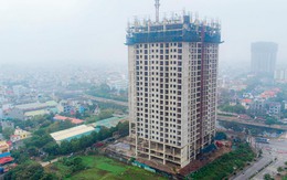 Cận cảnh khối bêtông 25 tầng bỏ hoang trên khu đất đắc địa ở Hà Nội