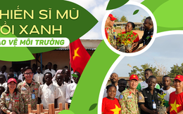 Chiến sĩ Mũ nồi xanh Việt Nam gây tiếng vang quốc tế với chiến dịch bảo vệ môi trường ở Nam Sudan