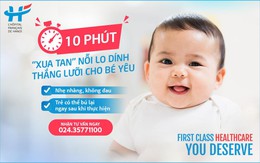 10 phút "xua tan" nỗi lo dính thắng lưỡi cho bé yêu