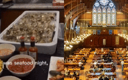 "Đột nhập" canteen Harvard: Khung cảnh như phim Harry Potter, phục vụ toàn món ăn thượng hạng chuẩn 5 sao