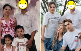 Hot girl khoe ảnh gia đình, netizen bất ngờ với diện mạo người bố sau khoảng 2 thập kỷ