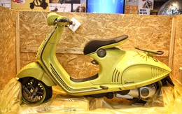 Cận cảnh xe tay ga Vespa giá hơn 400 triệu đồng ở Việt Nam