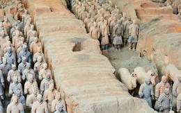 Phát hiện dấu tích cỗ xe cừu 2.000 năm tuổi gần "đội quân đất nung" của hoàng đế Tần Thủy Hoàng