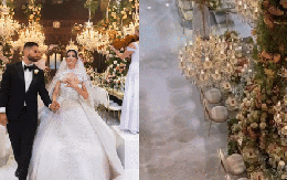 Choáng với đám cưới tại tòa thị chính Australia: Trang hoàng với 15.000 bông hồng, chỉ riêng bánh cưới cũng tiêu tốn 290 triệu