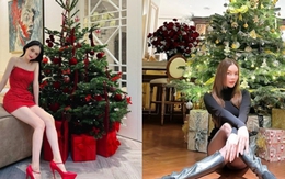 Màn "flex" đã mắt của hai mỹ nhân Vbiz: Khoe nhà lộng lẫy trước Noel nhưng có một chi tiết "cực hot" khiến netizen bị hút mắt