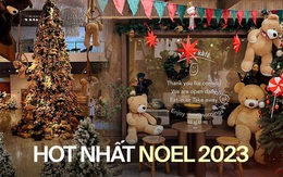 Kiểu trang trí cây thông hot nhất mùa Noel 2023: Nơi nào có gấu bông, nơi đó đông nghìn nghịt