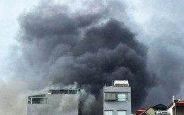 Hà Nội: Cháy tại khu vực có nhiều chung cư, nhiều người hoảng sợ