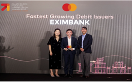 Eximbank đạt Giải thưởng "Fastest Growing Debit Issuers" từ Mastercard