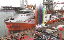 Trung Quốc xuất xưởng siêu tàu khoan sâu 11.000m: Tận thu 'vàng trắng' bị phân tử nước nhốt lại?