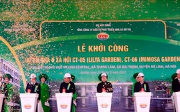 Hà Nội khởi công hai dự án nhà ở xã hội tại huyện Mê Linh