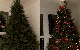 Màn decor Noel trong nhà hot nhất TikTok: Hút gần 70 triệu lượt xem, dân tình chấm "10 điểm không có nhưng"!