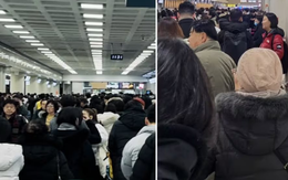 Giá lạnh bao trùm châu Á, hơn 8.000 hành khách mắc kẹt ở sân bay trong cái lạnh âm 15 độ C