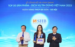 Thẻ tín dụng SHB VISA Platinum: Top 50 sản phẩm dịch vụ tin dùng Việt Nam 2023