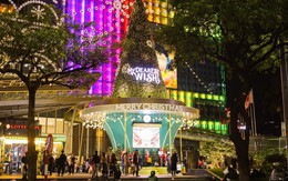 Trung tâm thương mại Hà Nội trang hoàng lộng lẫy đón Giáng sinh 2023