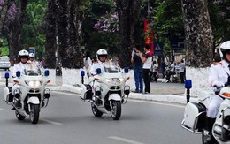 Hà Nội phân luồng giao thông phục vụ đón đoàn khách quốc tế