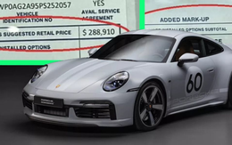 Siêu phẩm Porsche được Cường 'Đô la' và Vua cà phê Đặng Lê Nguyên Vũ săn đón bỗng gây xôn xao khi có giá 'lạc' gần bằng giá xe