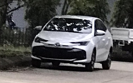 Toyota Vios 2023 lộ diện tại trạm đăng kiểm khí thải, ngày bán không còn xa, Accent cần dè chừng