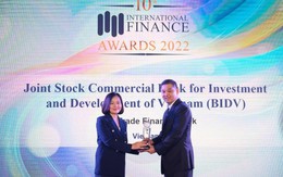 BIDV nhận giải thưởng quốc tế về tài trợ chuỗi cung ứng và xuất nhập khẩu
