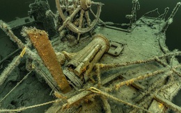Khám phá bên trong “chiếc thuyền ma” chìm dưới đáy biển Baltic