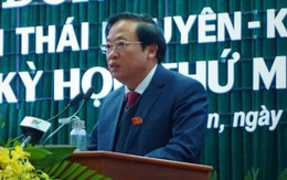 Kỷ luật khiển trách nguyên Phó Chủ tịch Thường trực HĐND tỉnh Thái Nguyên