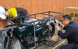 Phát hiện lô xe mô tô nghi gian lận xuất xứ tại cảng Hải Phòng trị giá khoảng 3 tỷ đồng
