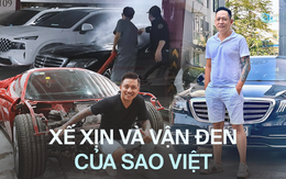 Soi dàn "xế xịn vận đen" của Tuấn Hưng và các sao Việt